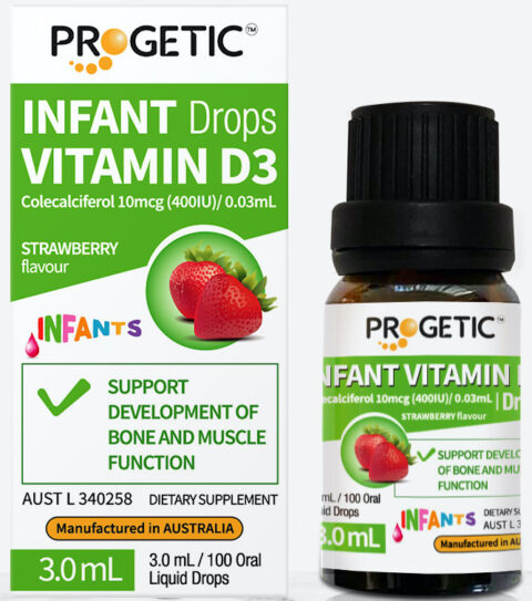 progetic infant drops vitamin d3